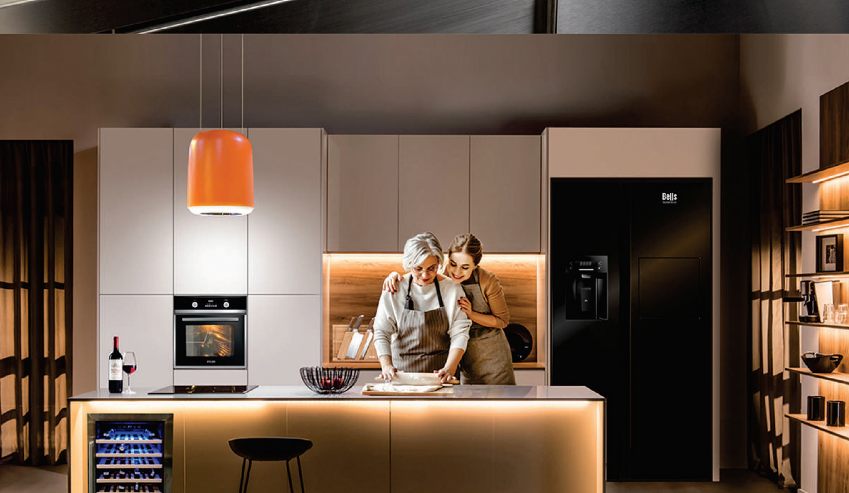 Lò nướng tủ lạnh hd3